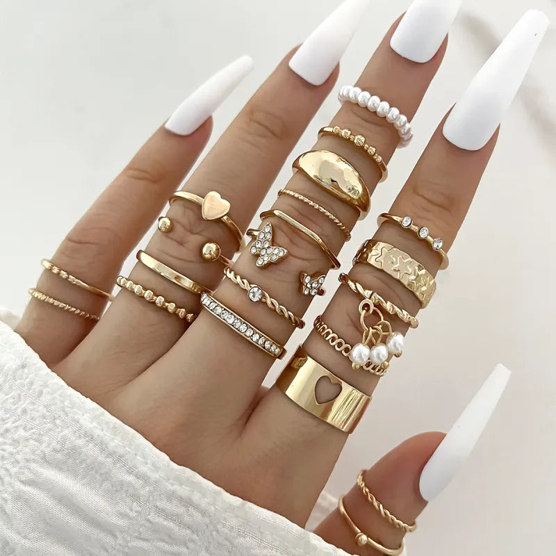 Chic Knuckle Ring Ensemble