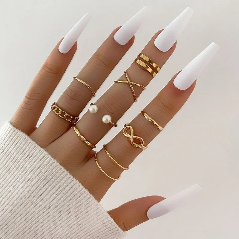 Chic Knuckle Ring Ensemble