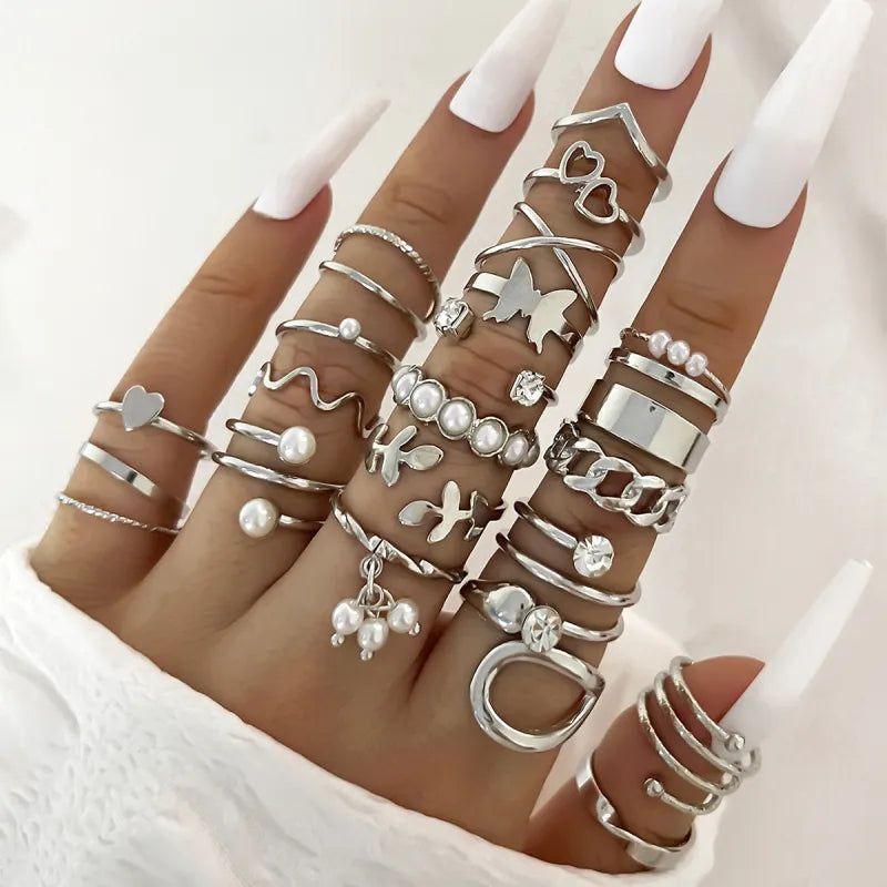 Chic Knuckle Ring Ensemble