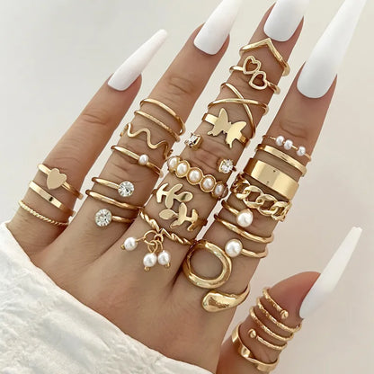 Chic Knuckle Ring Ensemble